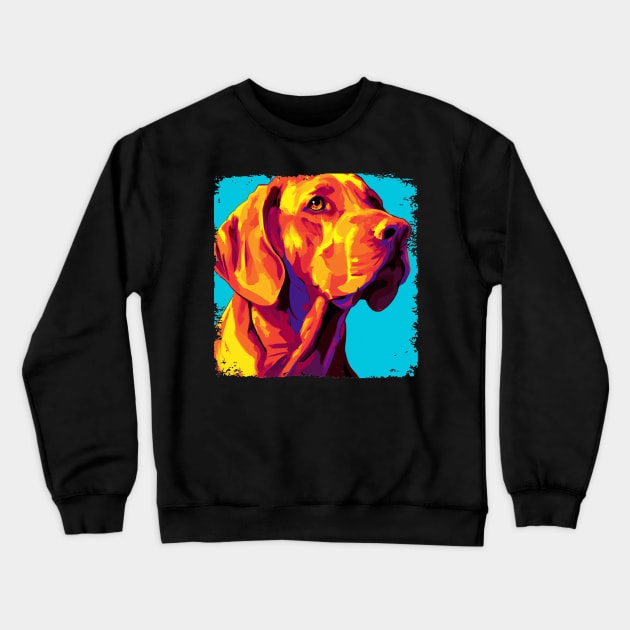 Rhodesian Ridgeback Pop Art - Dog Lover Gifts Crewneck Sweatshirt by PawPopArt